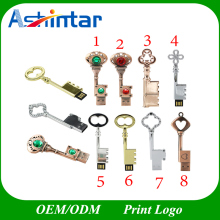 Metal USB Flash Drive Waterproof Mini USB Pendrive