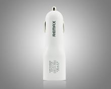 Original Remax Real 2.1A ABS Heat-resistant and Fire Prevention Universal Dual USB Car Charger