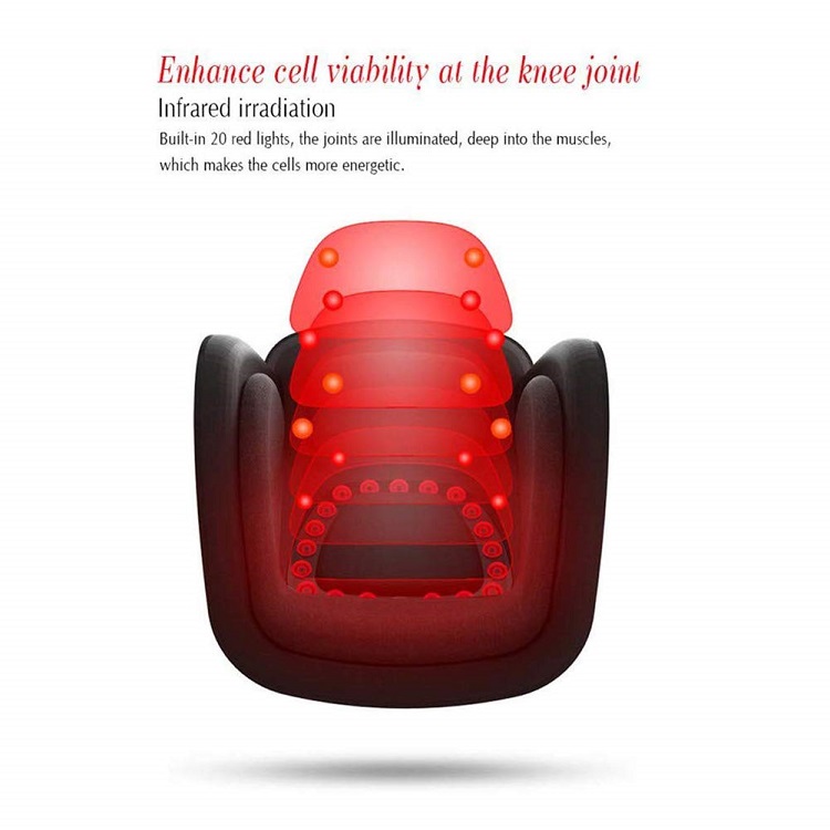 Air Pressure Kneading and Far Infrared Therapy Knee Care Massager for Relaxation muscle, joint pain