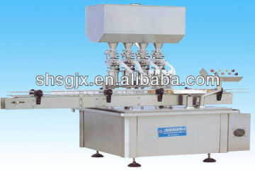 SGJ-500 Type automatic jam filling&capping machine. Jelly jam filling machine.Fruit jam filling machine