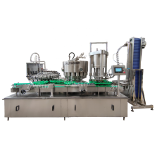 Complete Wine Alcohol Filling Machine Line: Bottle Filling and Capping Machine