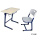 Africa school furniture table and chair