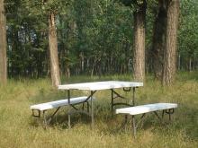 Folding Table and Folding Bench