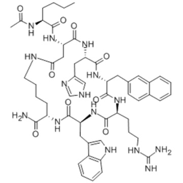 L-lisinamida, N-acetil-L-norleucil-La-aspartil-L-histidil-3- (2-naftalenil) -D-alanil-L-arginil-L-triptófilo -, (57278827,2®7) -lactama CAS 168482-23-3