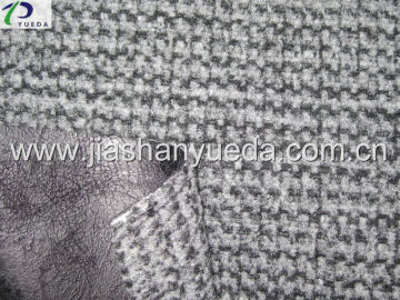 Woolen Fabric, wool fur fabric, for fashion Woollen coat
