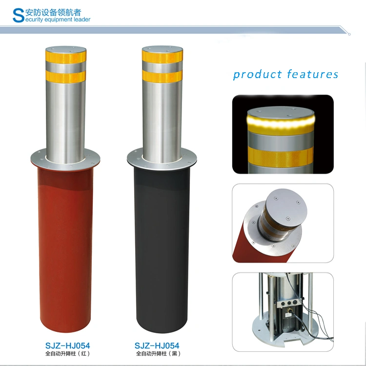 Semi - Automatic Rising Bollard with 304 Stainless Steel