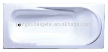 bathroom drop in enamelled cast iron bathtub BGL-001