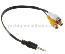 Audio Cable 3RCA to 3.5 stereo plug