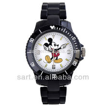 boys/girls/kids fashion sports candy plastic band analog display watch
