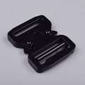 38mm Heavy Duty 300KG Metal Adjustable Black Electrophoresis Cobra Belt Buckle