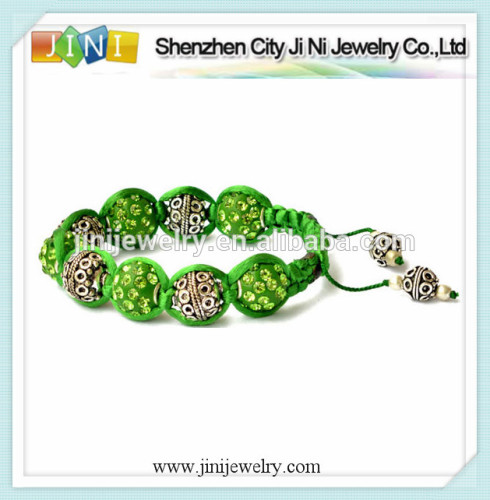 charm shamballa bracelet