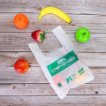 Custom reusable biodegradable plastic grocery shopping bags