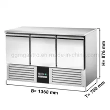 Refrigerated Pizza Sandwich Prep Salad Bar Refrigerator Work Table Under Counter
