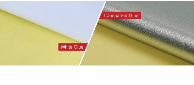 Advertise grade reflective sheet adhesive