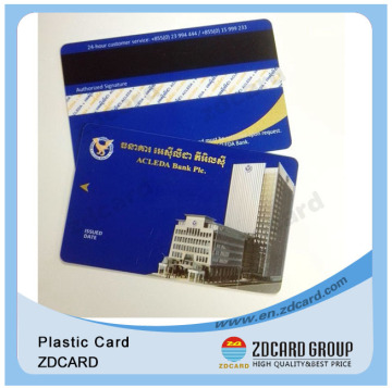 High-Co Magnetic Stripe Fundraising Card