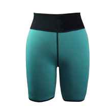 Ladies High Waist Neoprene Rash Guard Board Shorts - Blue Black Beachwear