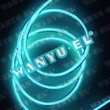 Blue green Double core EL wire