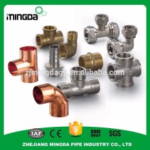 wholesale brass fitting with nut 10mm compression fitting copper connector