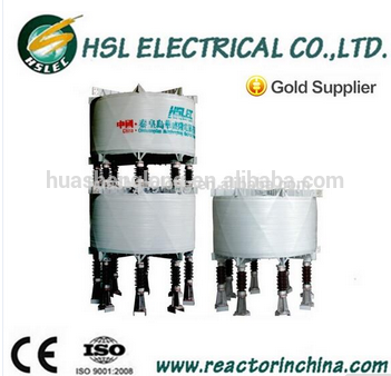 500l dry type air core filter reactor in parallel