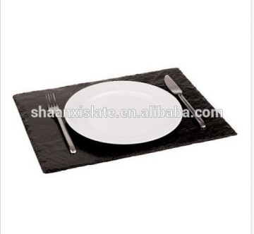 China Shaanxi Slate Placemats Black