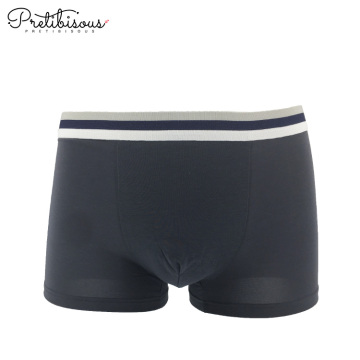 Confortável homens calcinha esticável soft boxer cuecas