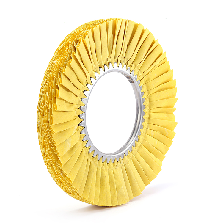 yellow airway buffing wheel