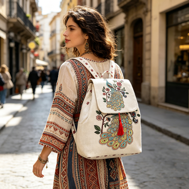 Mochila estampada Print Backpack