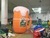 gaint customized inflatable advertising cup model