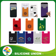 Hot selling silicone mobile phone case card holder