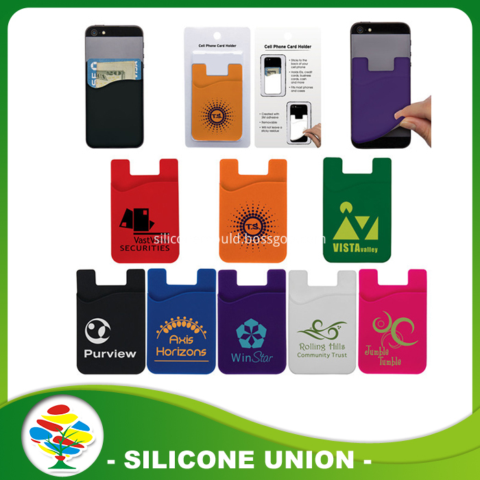 silicone card holder