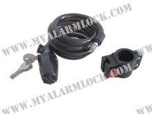 Bike Alarm Cable Lock, Alarm Wire Lock