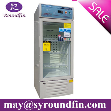 glass door medication refrigerator pharmacy refrigerator