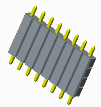 2.00mm Pitch Straight Type Single Row Multilayer Plastic