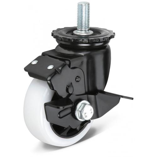 Nylon Industrial Nylon/PA Caster Wheel หมุนได้