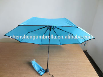 High Quality 3 Folded Rain Umbrella