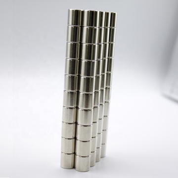 Performance Strong Cylinder Neodymium Nickel plated Magnet