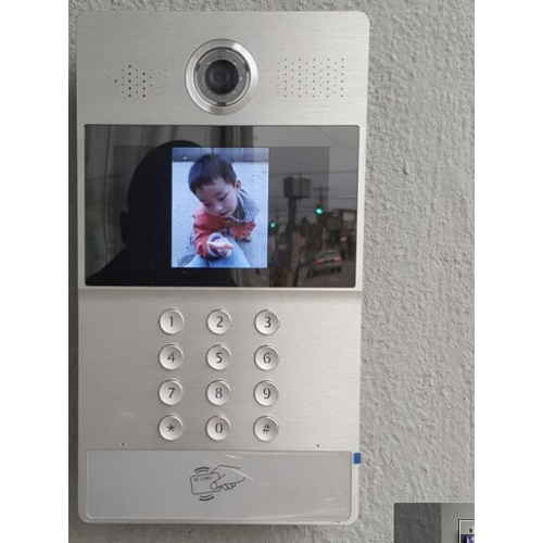Sistem Telepon Pintu Video Rumah Aman Apartemen