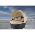 steel round sofa with canopy