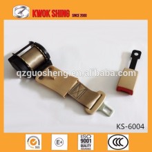 CCC Emark (E4) auto seat belt, seat belt retractor, two point seat belt buckle