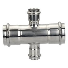 Butt Welded Pipefitting Reducer Cross