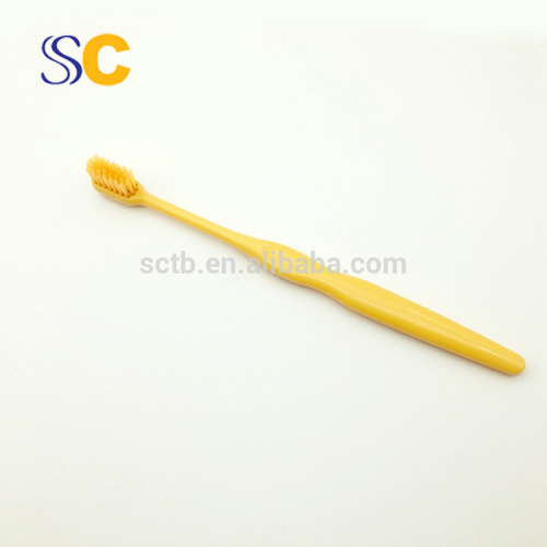 High quality plastic brand name adult toothbrush for home using