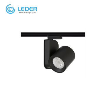 LEDER Black Cylindrical 30W LED Track Light