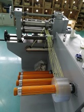 precision metal slitting machine process