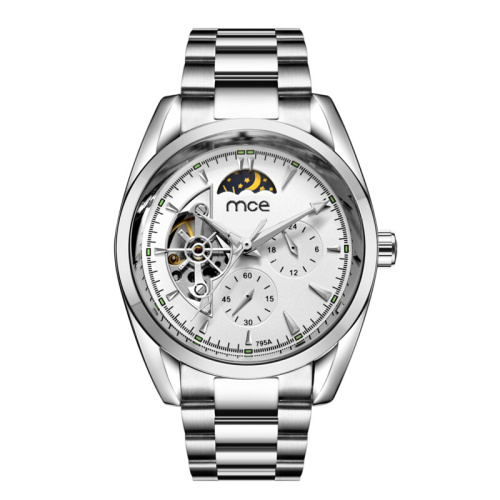 custom chronograph packaging box low moq mechanical watch