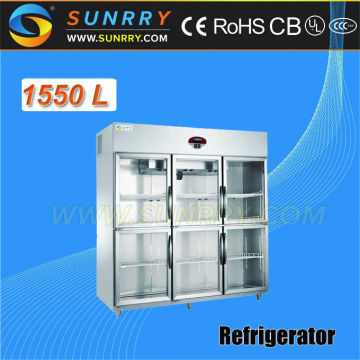 Supermarket used meat display refrigerator showcase for sale