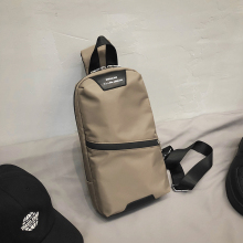 New Wholesale Custom Outdoor Shoulder Bag Men Fashion Popular USB Charging Men Crossbody Bag Chest Sling Bag For Men