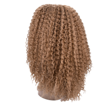 Imported japanese fiber jerry curl synthetic korean wig short, kinky curly women girls synthetic wig