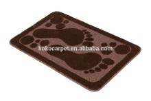 100% polyproylene mat, feet bath mat, bath rug sets