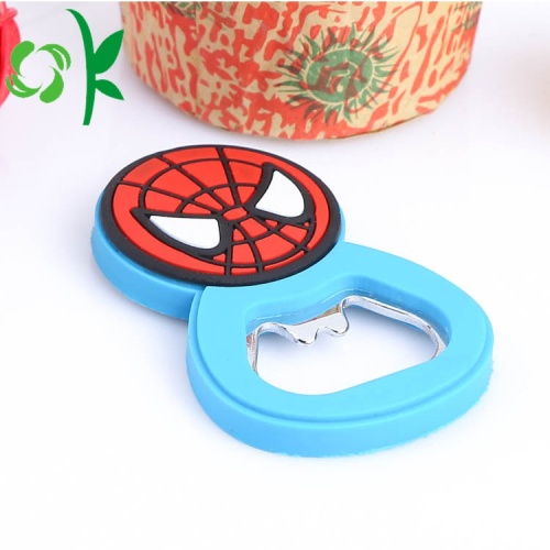 Safety Silicone Cartoon Beer Bottle Opener Non-slip Easy