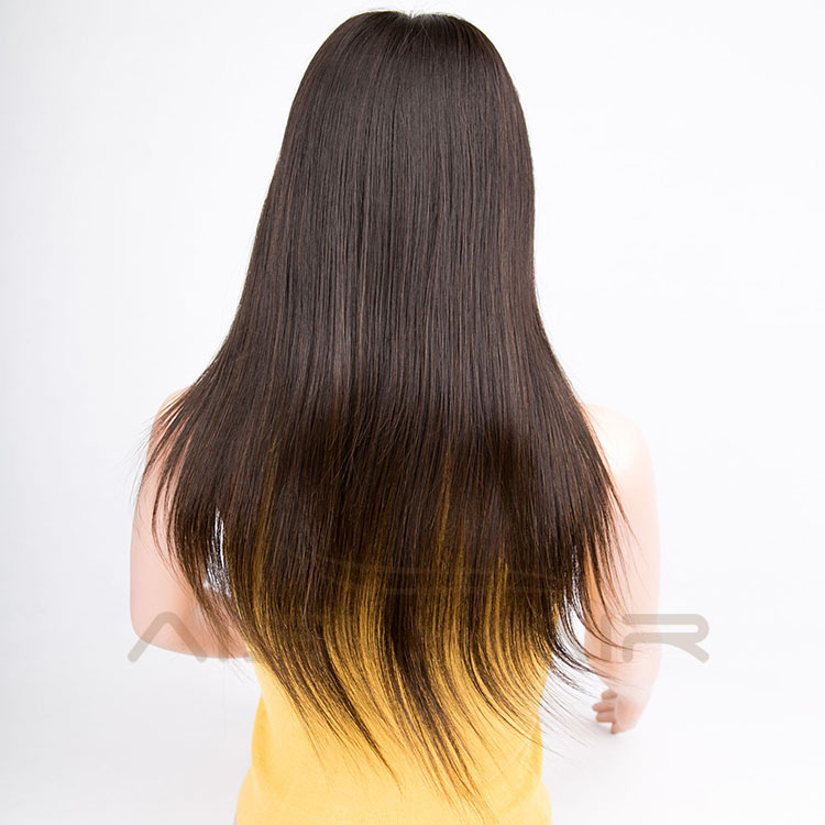 Aisi Hair 2018 New Arrival 16 Inch Long Silky Straight Natural Black Brazilian Full Lace Human Hair Wigs For Black Women
